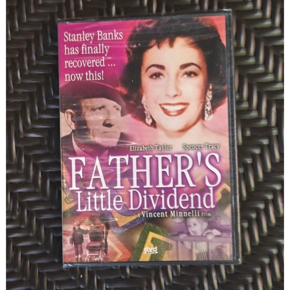 Father's Little Dividend DVD Elizabeth Taylor Spencer Tracy‎ Sealed